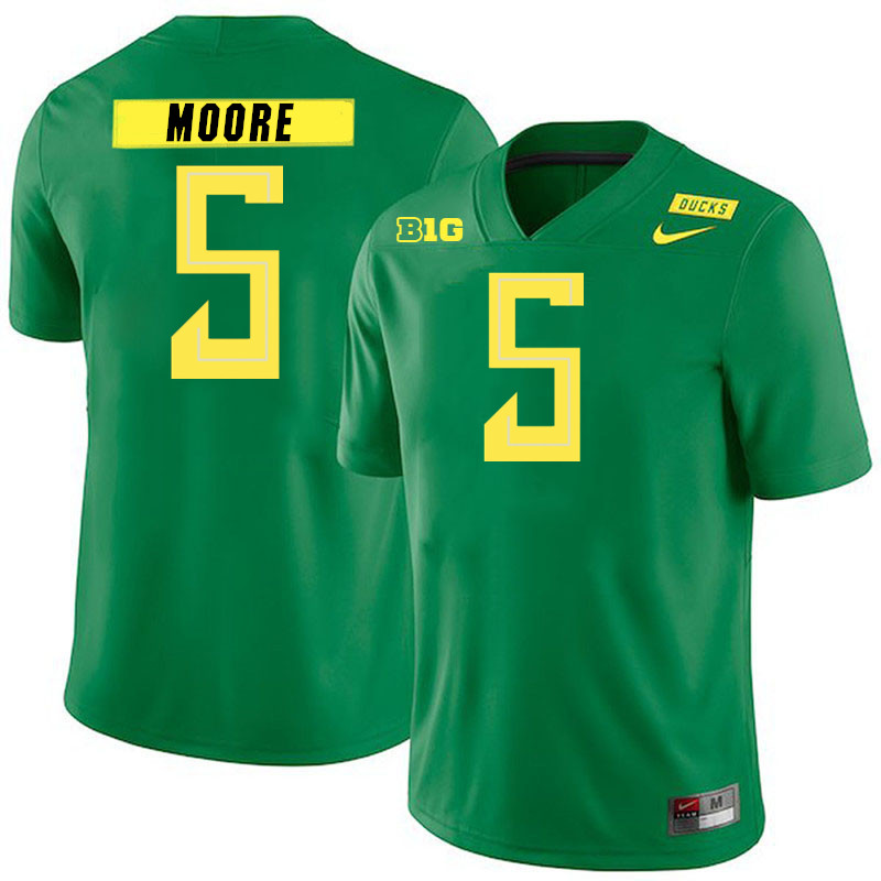 Dante Moore Oregon Jersey,Oregon Ducks Football Uniforms Youth-Alternate Green